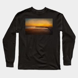 Porthcawl Winter Sunset Long Sleeve T-Shirt